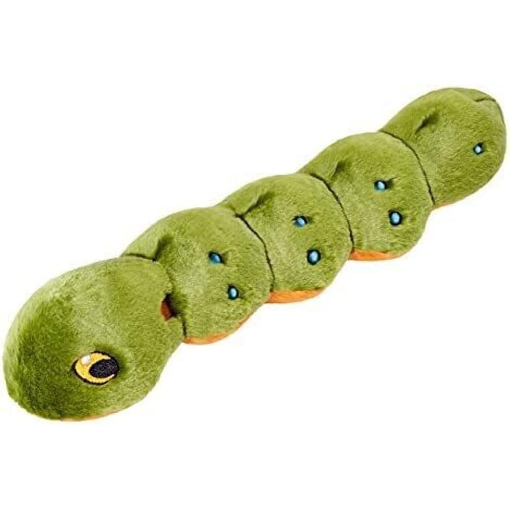 Fluff and Tuff Katie the Caterpillar Plush Dog Toy