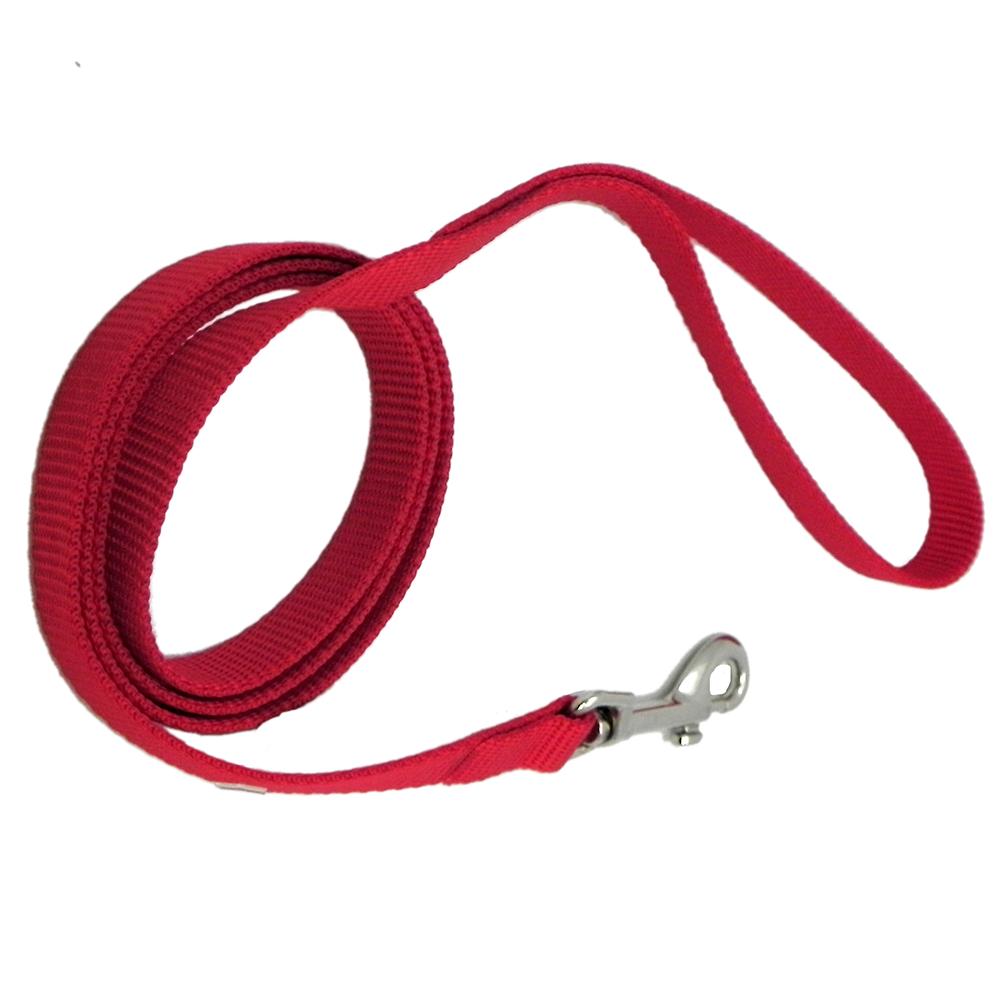 Nylon Dog Leash 5/8-inch x 6 foot Red