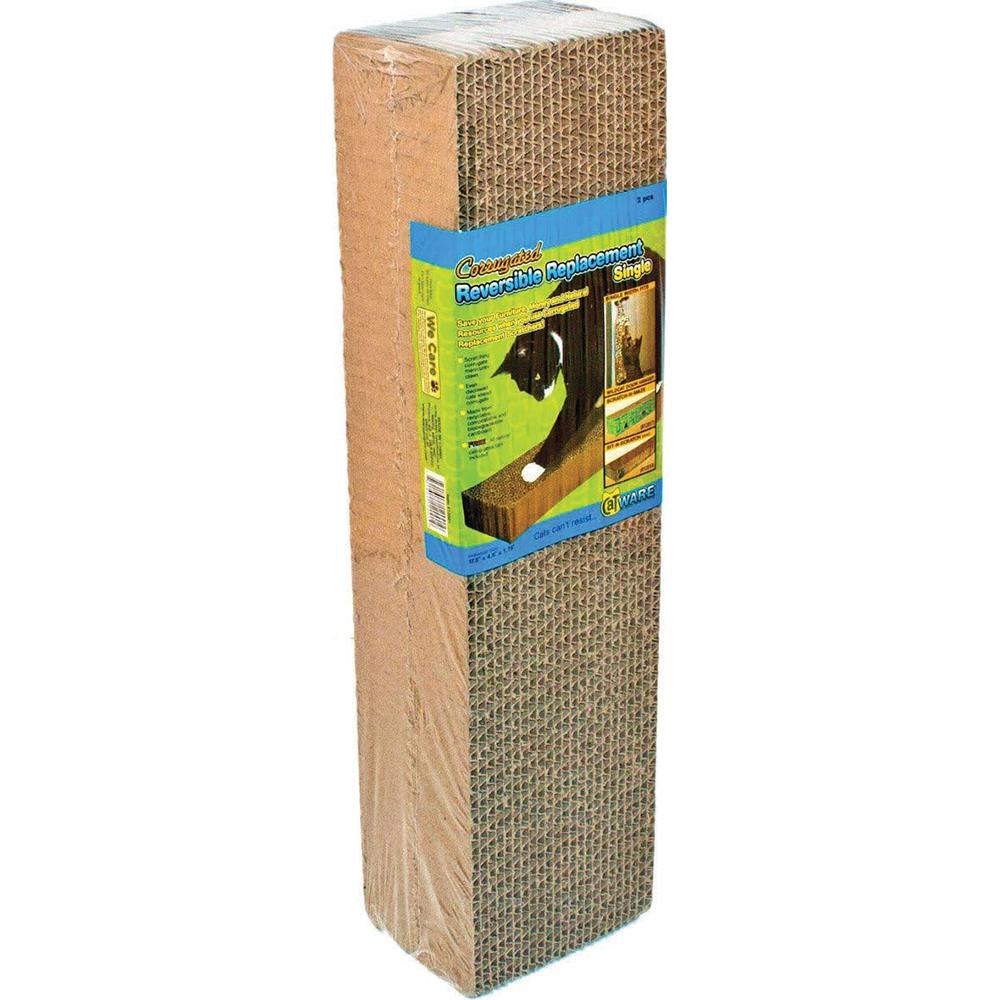 Ware Cat Cardboard Scratcher Replacement 2 pack