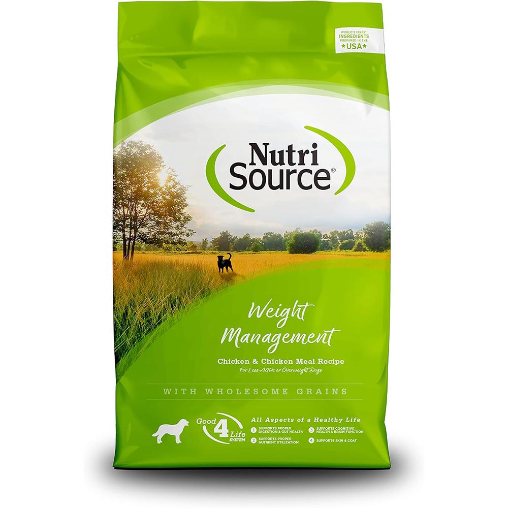 NutriSource Dog Weight Management 15lb