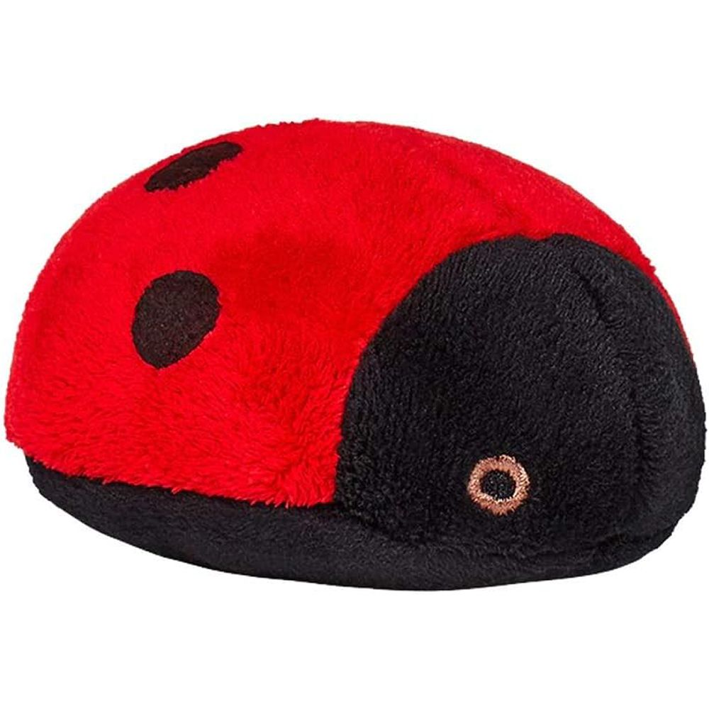 Fluff and Tuff Lady Bug Plush Dog Toy