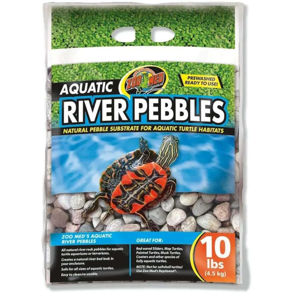 ZooMed Aquatic River Pebbles 10lb