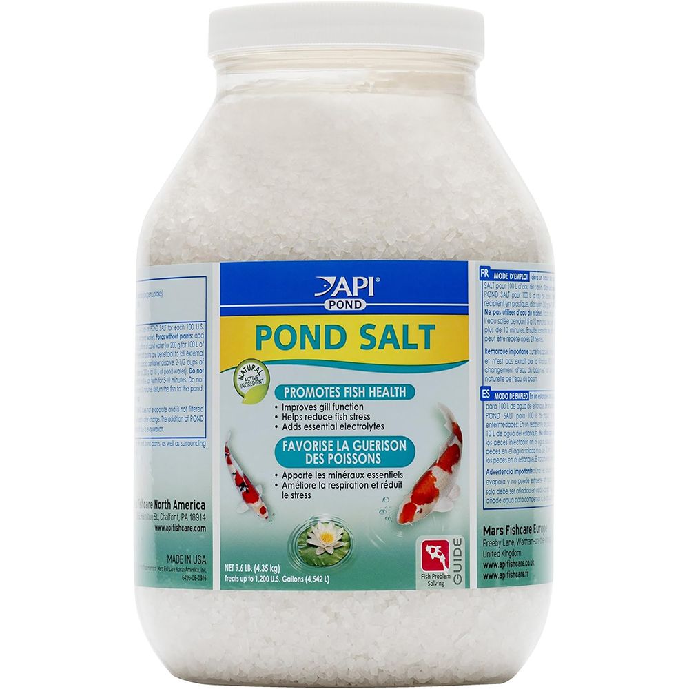 API Pond Salt 9.6Lb Treats up to 1200 Gallons