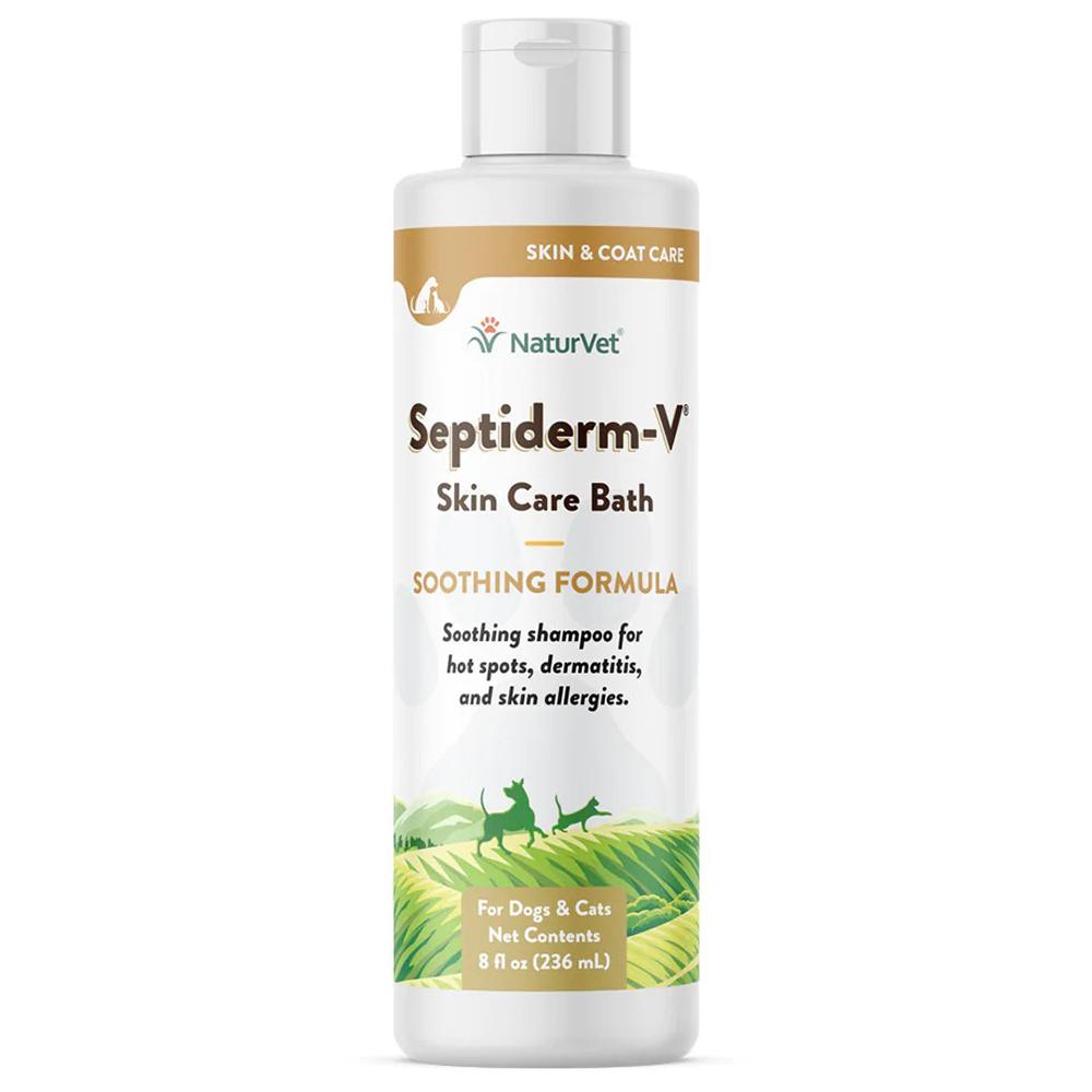 Septiderm Pet Antiseptic Skin Care V Bath 8 ounce