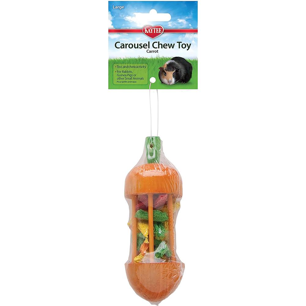 Kaytee Carousel Carrot Small Animal Chew Toy