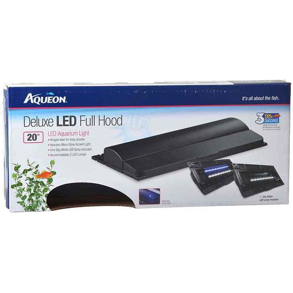 Aqueon 20-inch Deluxe Full LED Aquarium Hood