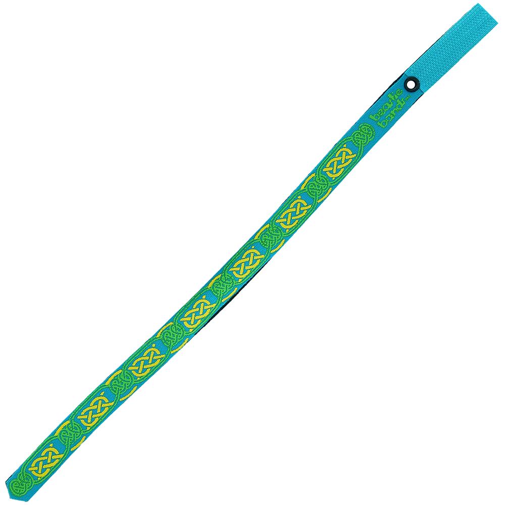 Beastie Band Cat Collar Celtic Knots (Teal)