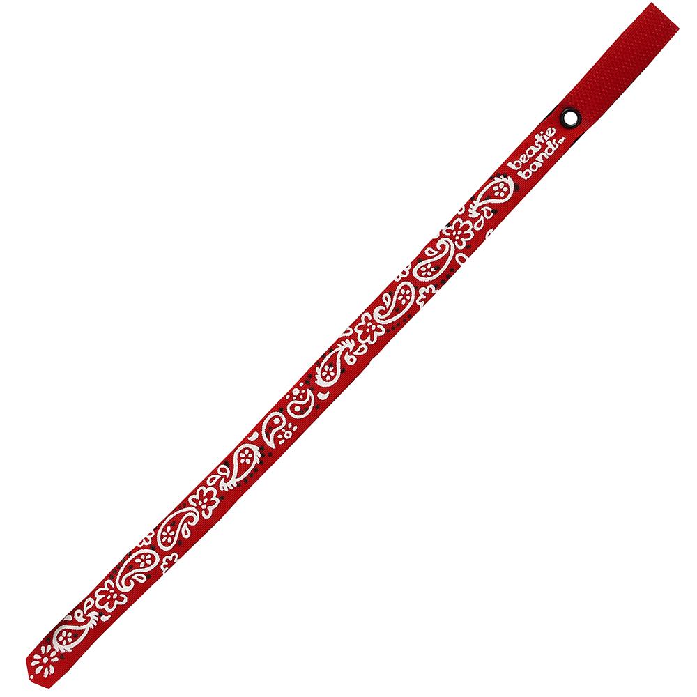 Beastie Band Cat Collar Paisley (Red)