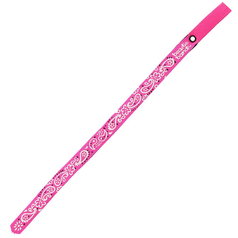 Beastie Band Cat Collar Paisley (Pink)