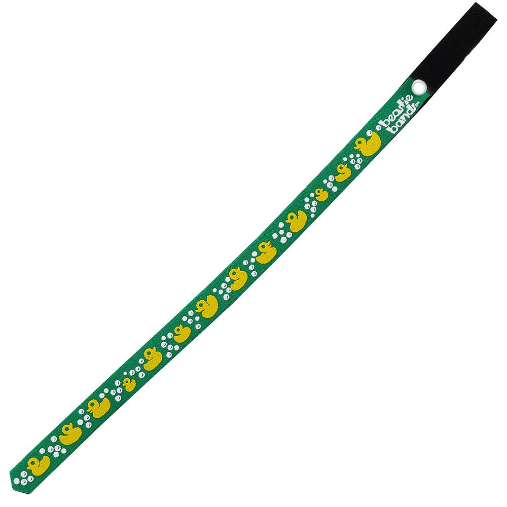 Beastie Band Cat Collar Rubber Duckies (Green)