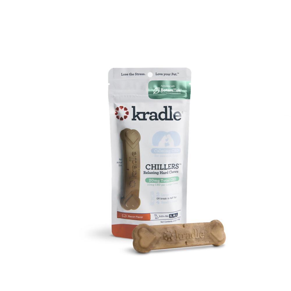 Kradle Chillers CBD Chew Bacon 10mg 2ct