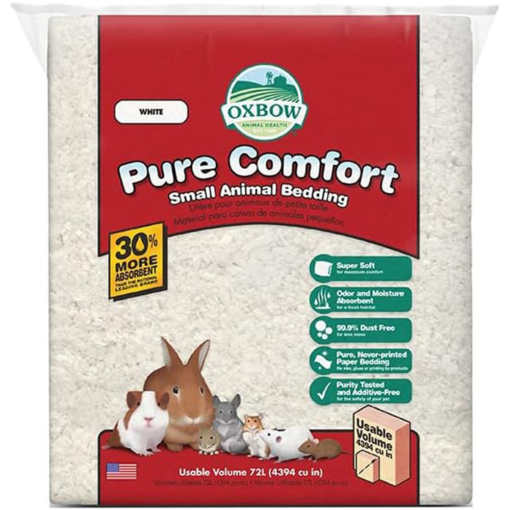 Oxbow Pure Comfort White Small Animal Litter 72 liter