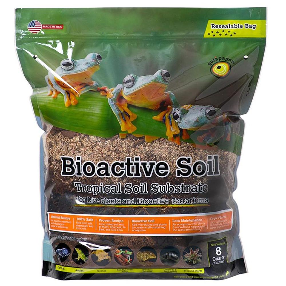 Galapagos Tropical Bioactive Soil for Plants 8qt