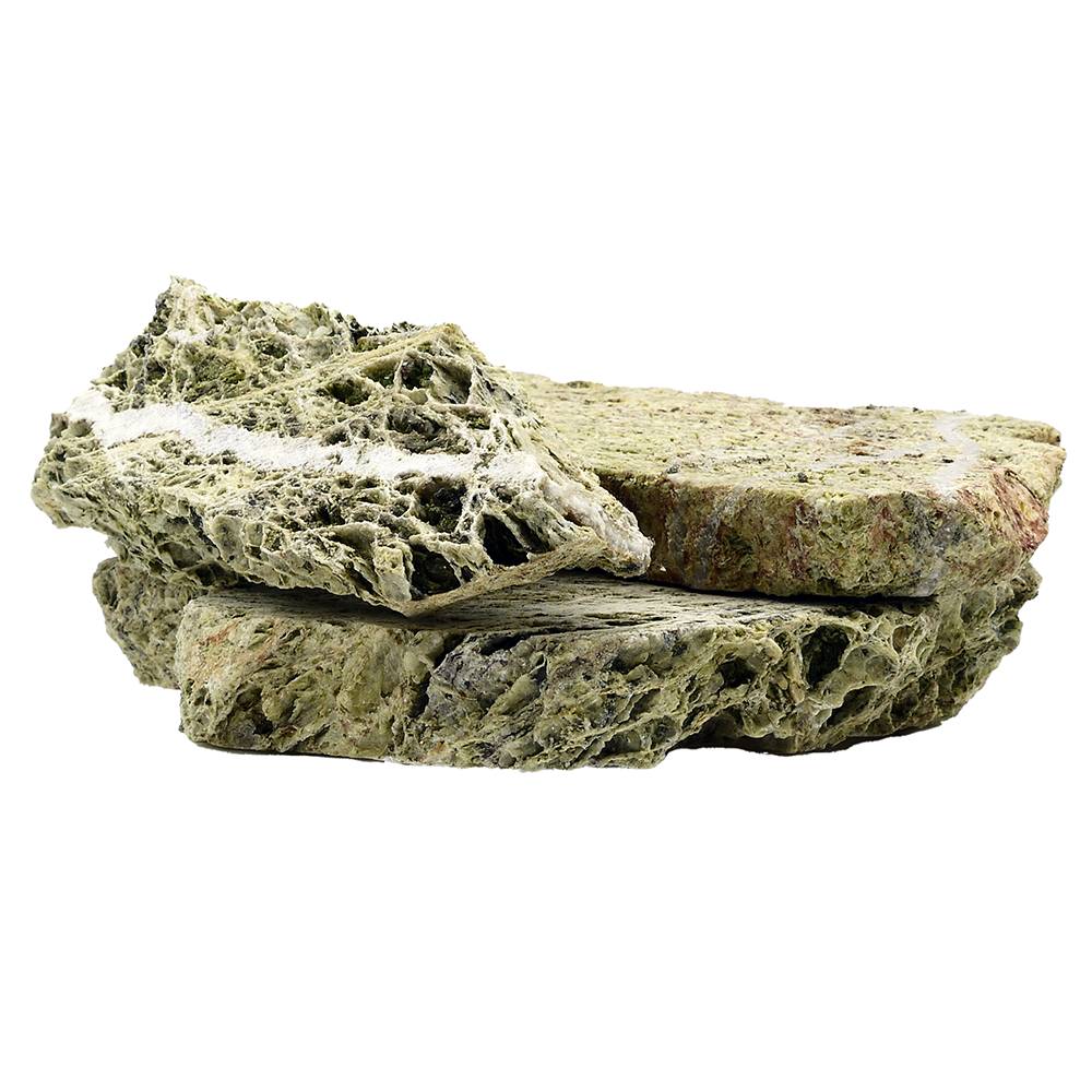 Green Onyx Slate  Rock for Terrariums and Aquariums per Lb.