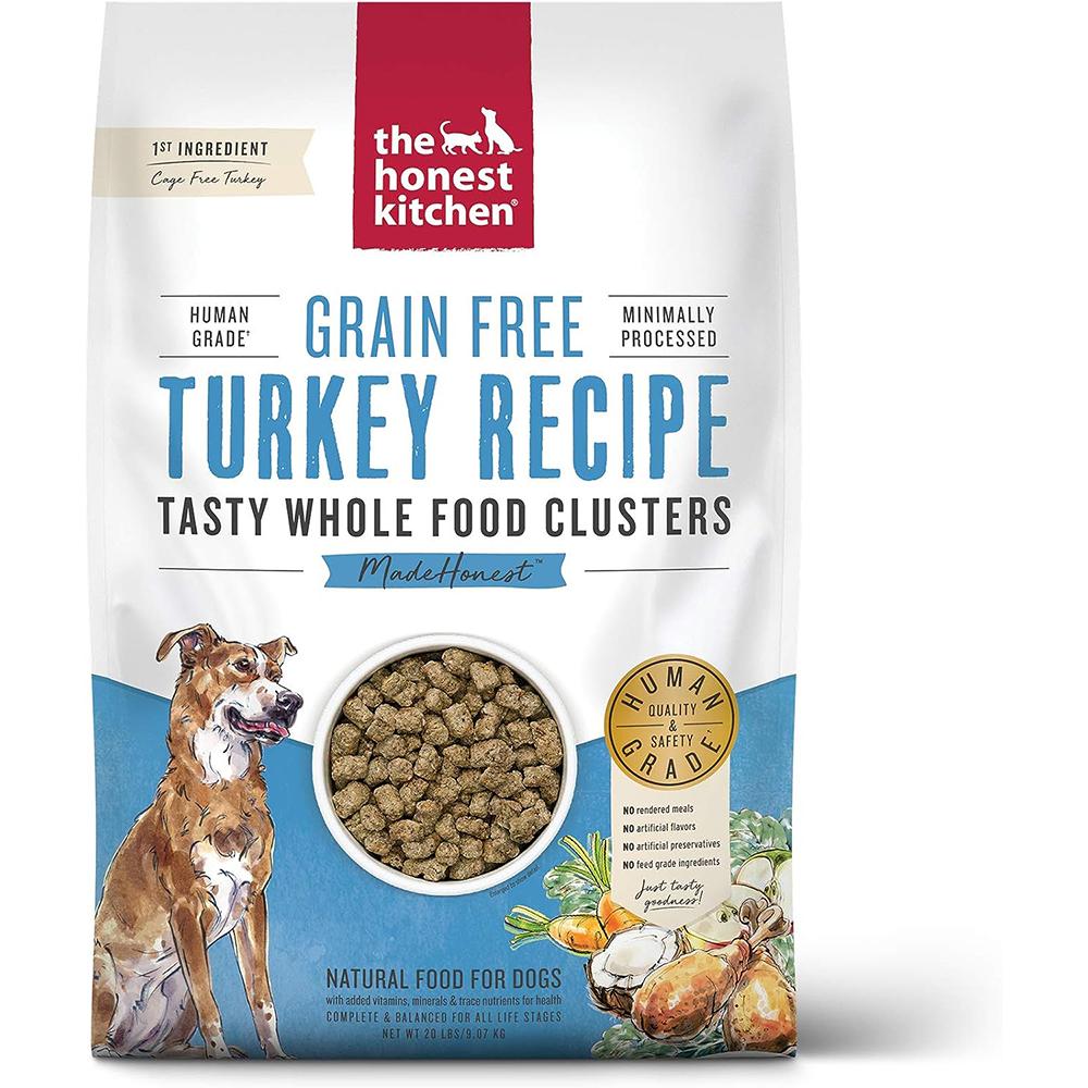 Honest Kitchen Dog GF Turkey Clusters 20lb