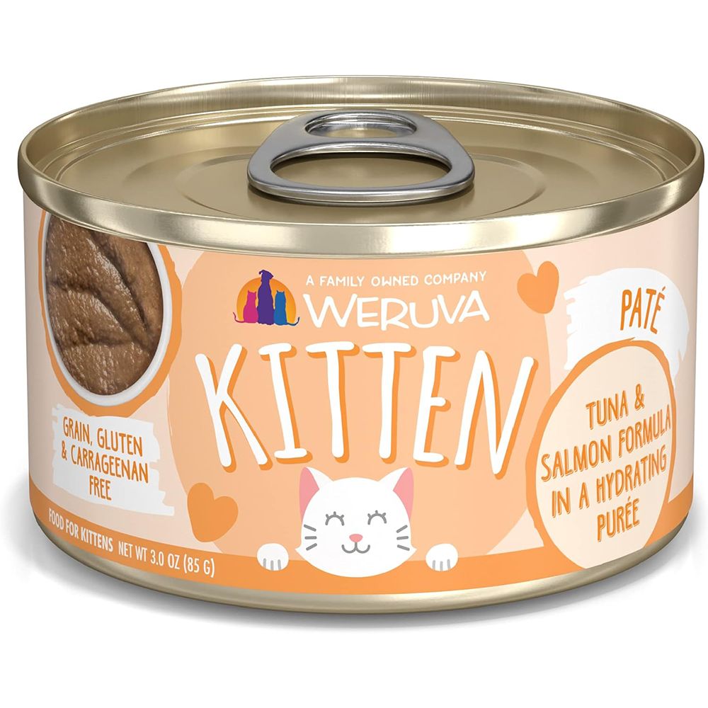 Weruva Kitten Tuna Salmon case 3oz