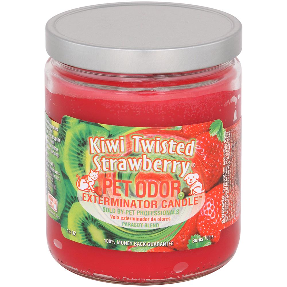 Pet Odor Eliminator Twisted Strawberry Kiwi Candle