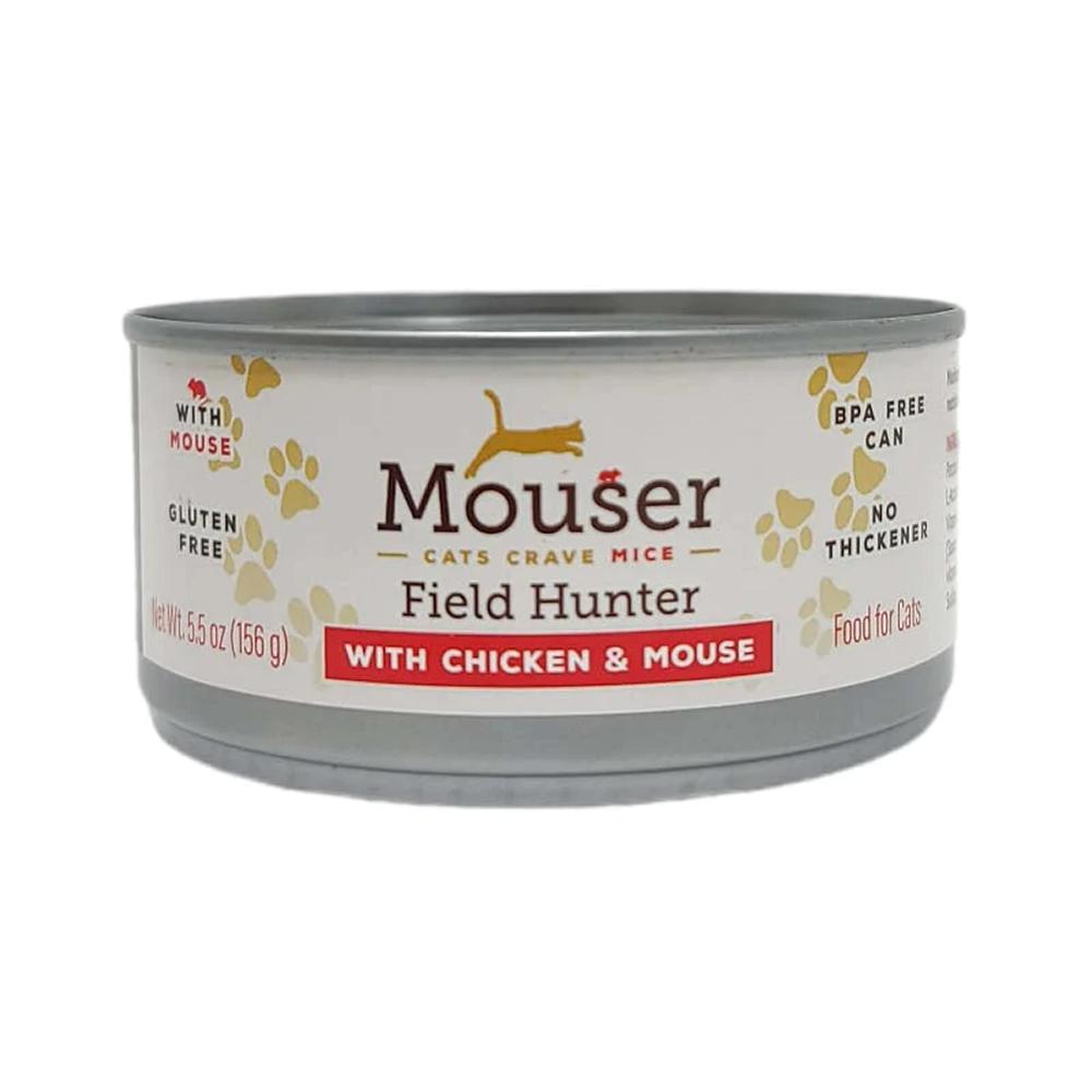 Mouser Chicken and Mouse Cat Food 5oz case