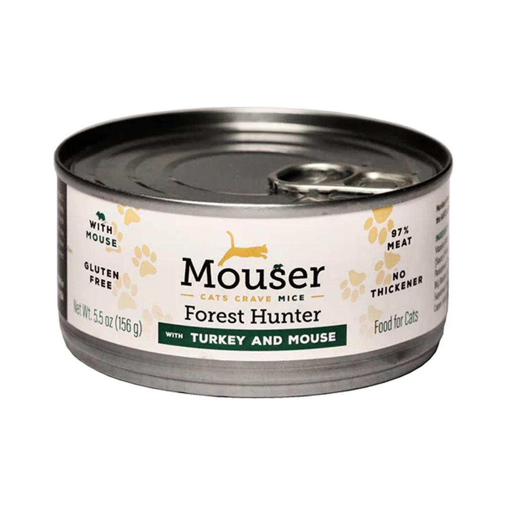 Mouser Turkey and Mouse Cat Food 5oz case
