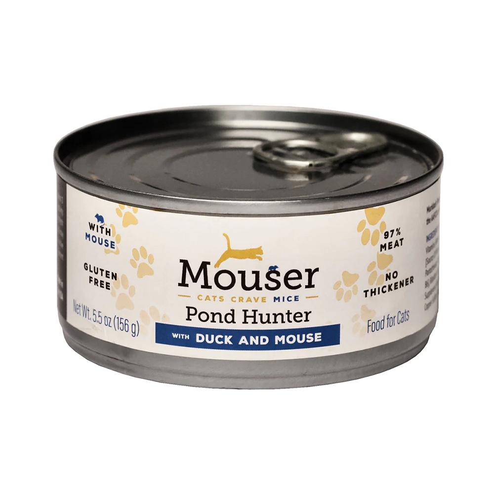 Mouser Duck and Mouse Cat Food 5oz case