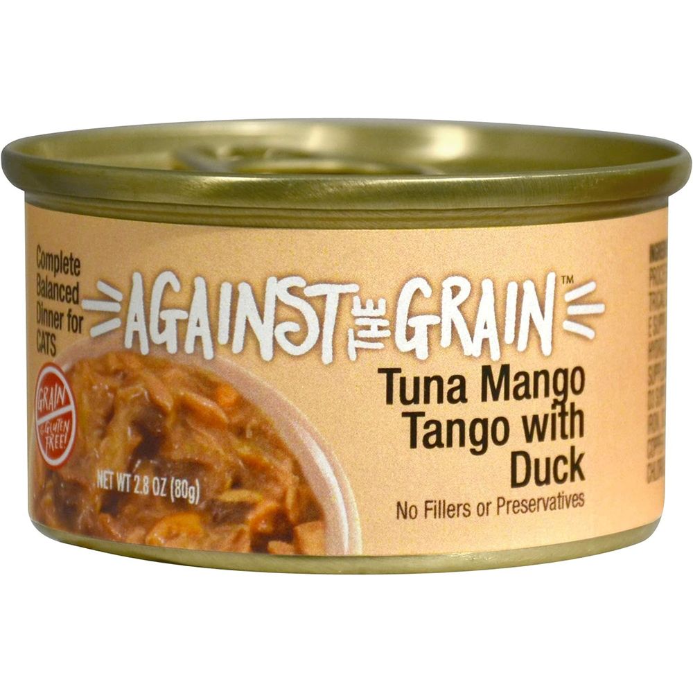 Against the Grain Cat Tuna Duck 2.8oz case