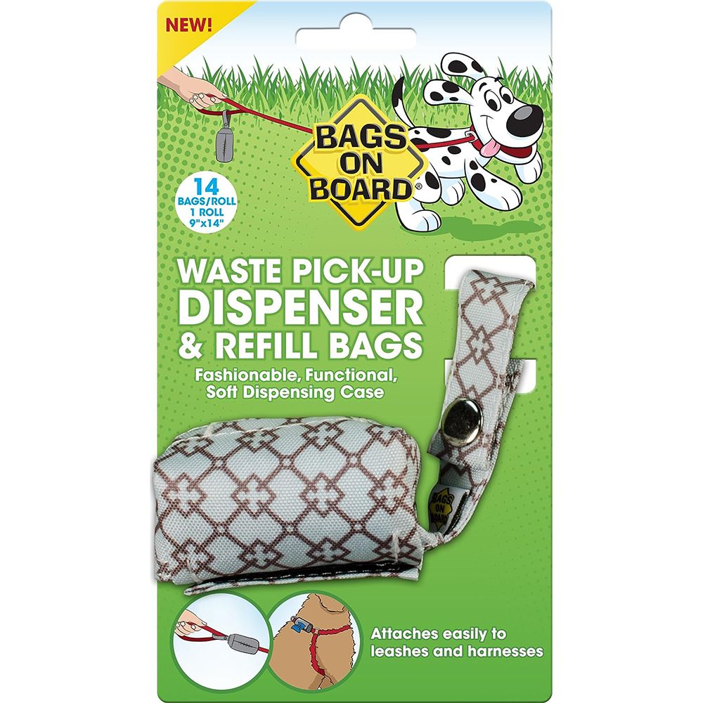 Bags On Board Waste Bag Dispnser Crosses