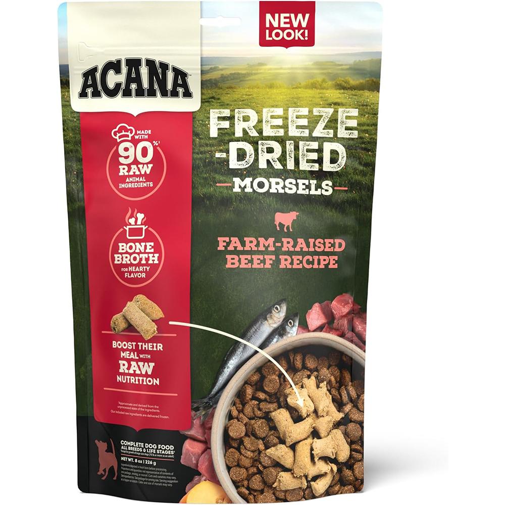 Acana Dog Beef Freeze Dried Morsels 8oz