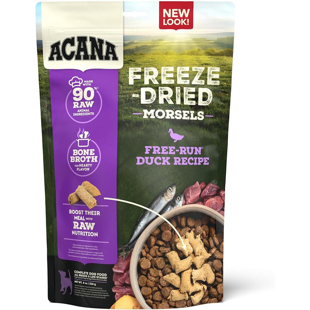 Acana Dog Duck Freeze Dried Morsels 8oz