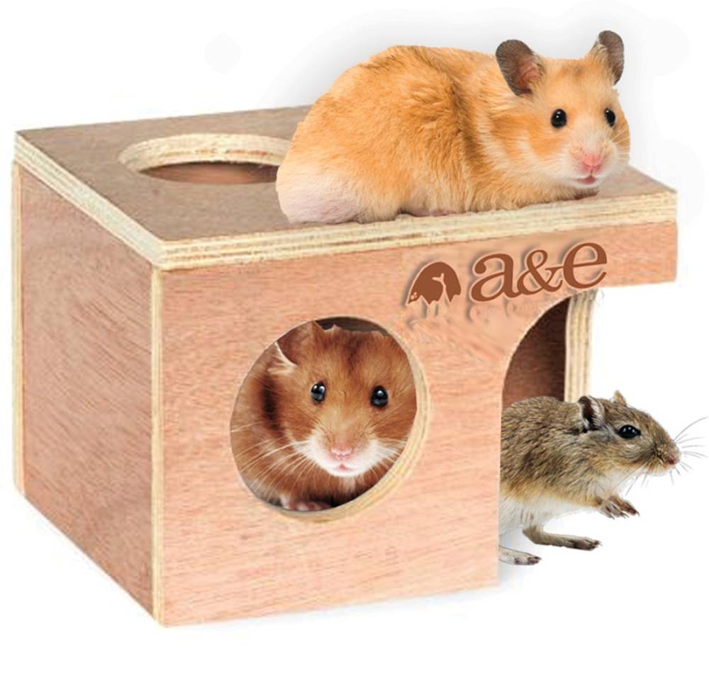 A E Wood Hamster Hut Medium