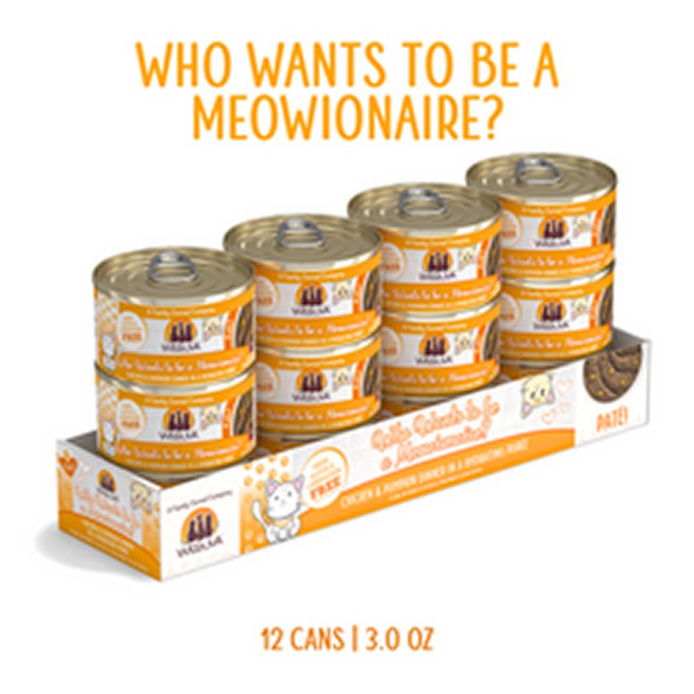 Weruva Cat Pate Who Wants to be a Meowionaire 12 - 3oz cans