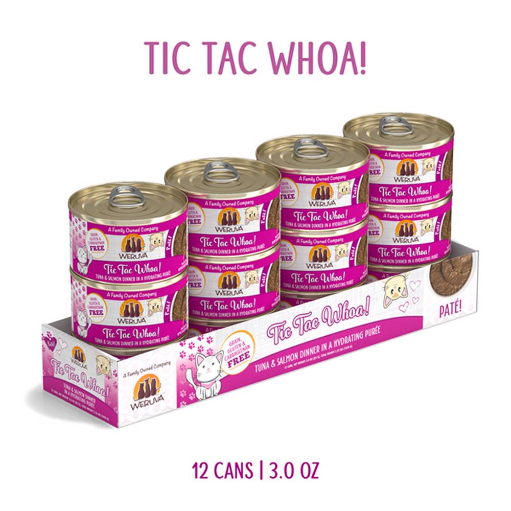 Weruva Cat Pate Tic Tac 3oz case