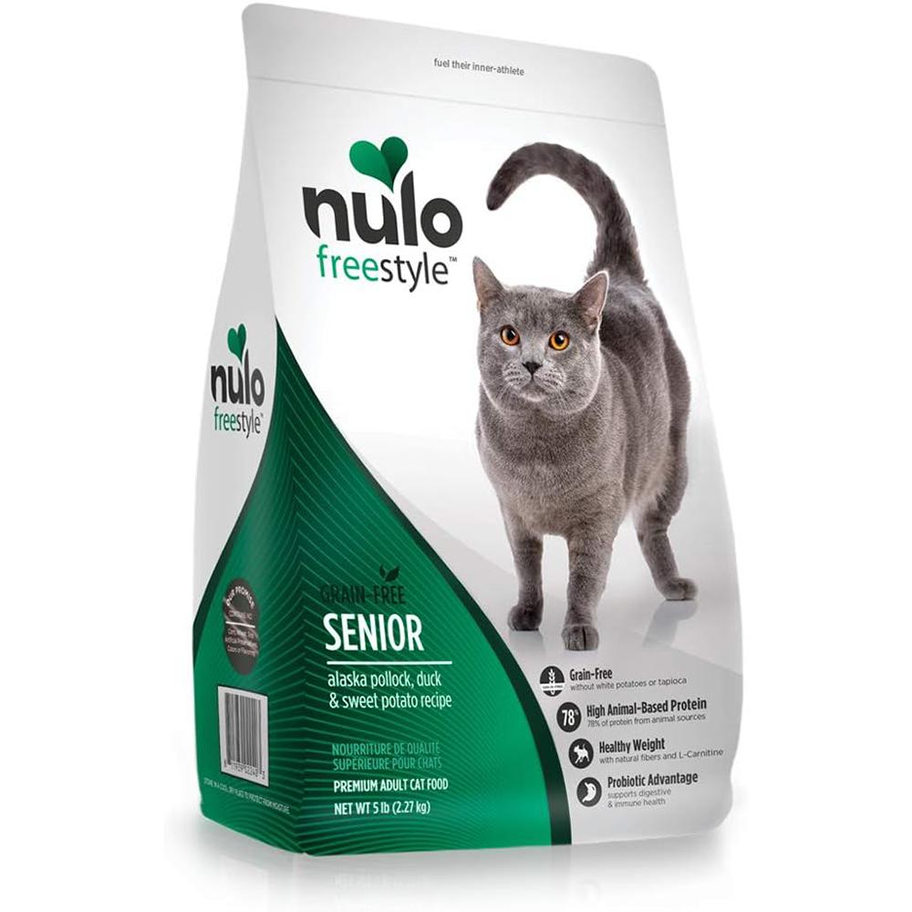 Nulo Freestyle Pollock Duck SP Senior Cat Food 5lb
