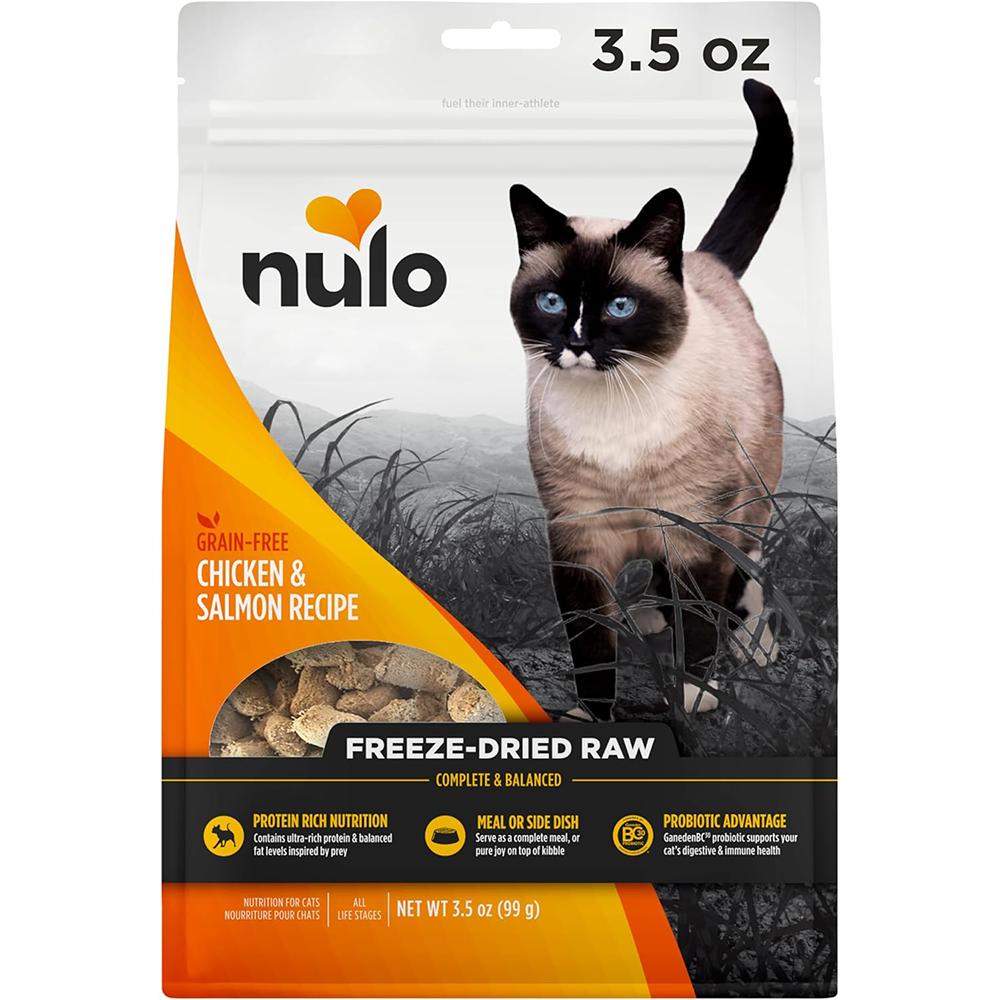Nulo Cat Freeze Dried Chicken and Salmon 3.5oz