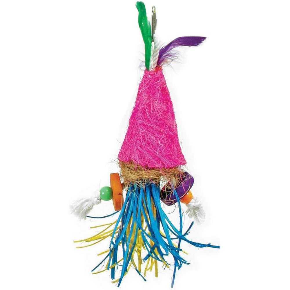 Firecracker Preen and Pacify Small Bird Toy