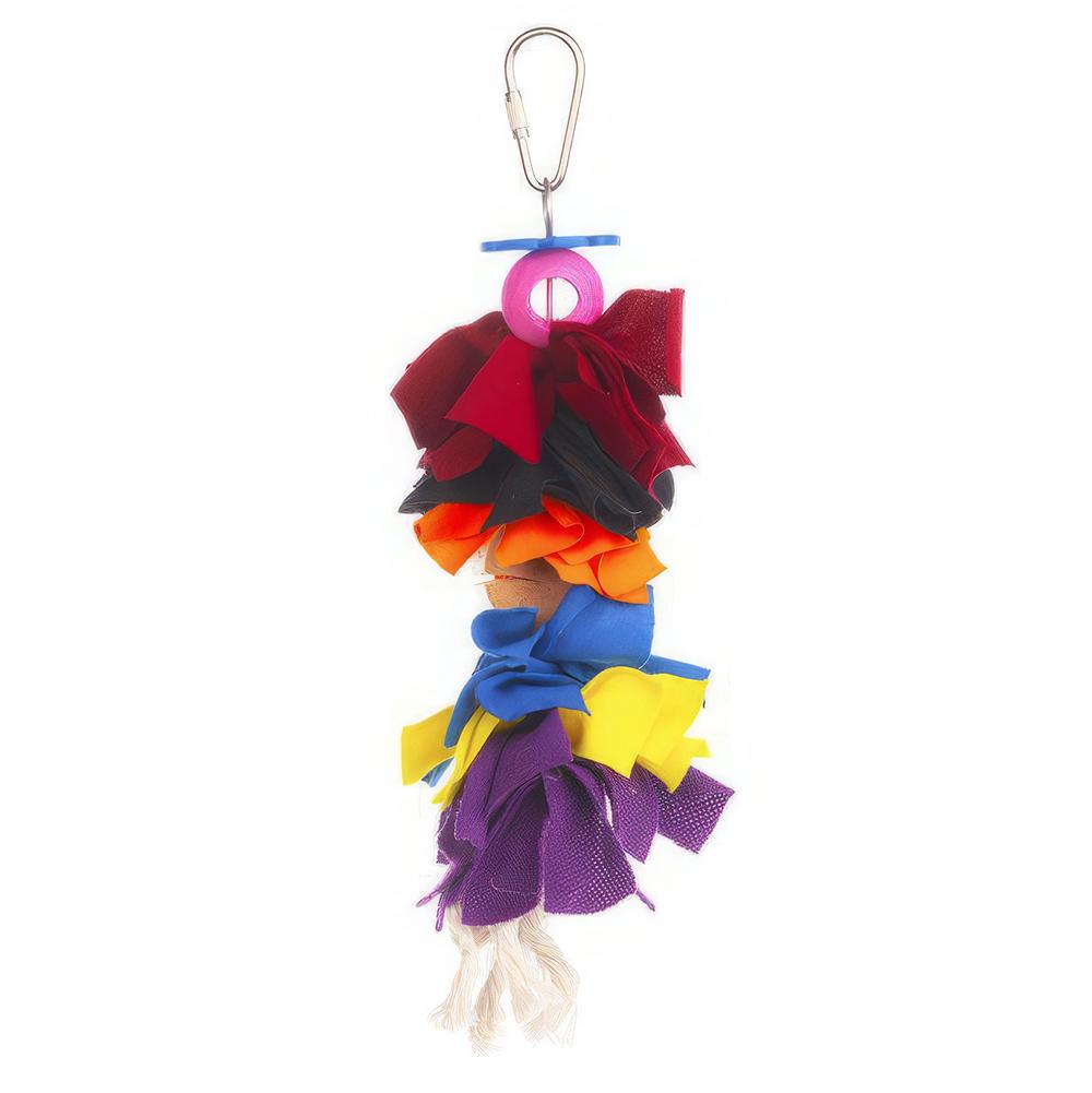 Bow Dangles Small Mental and Physical Stimulation Bird Toy