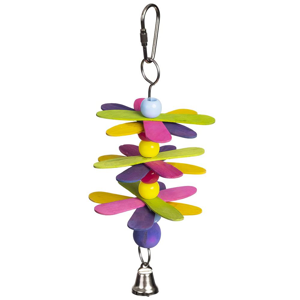 Stick Stacks Flower Power Small Action Bird Toy