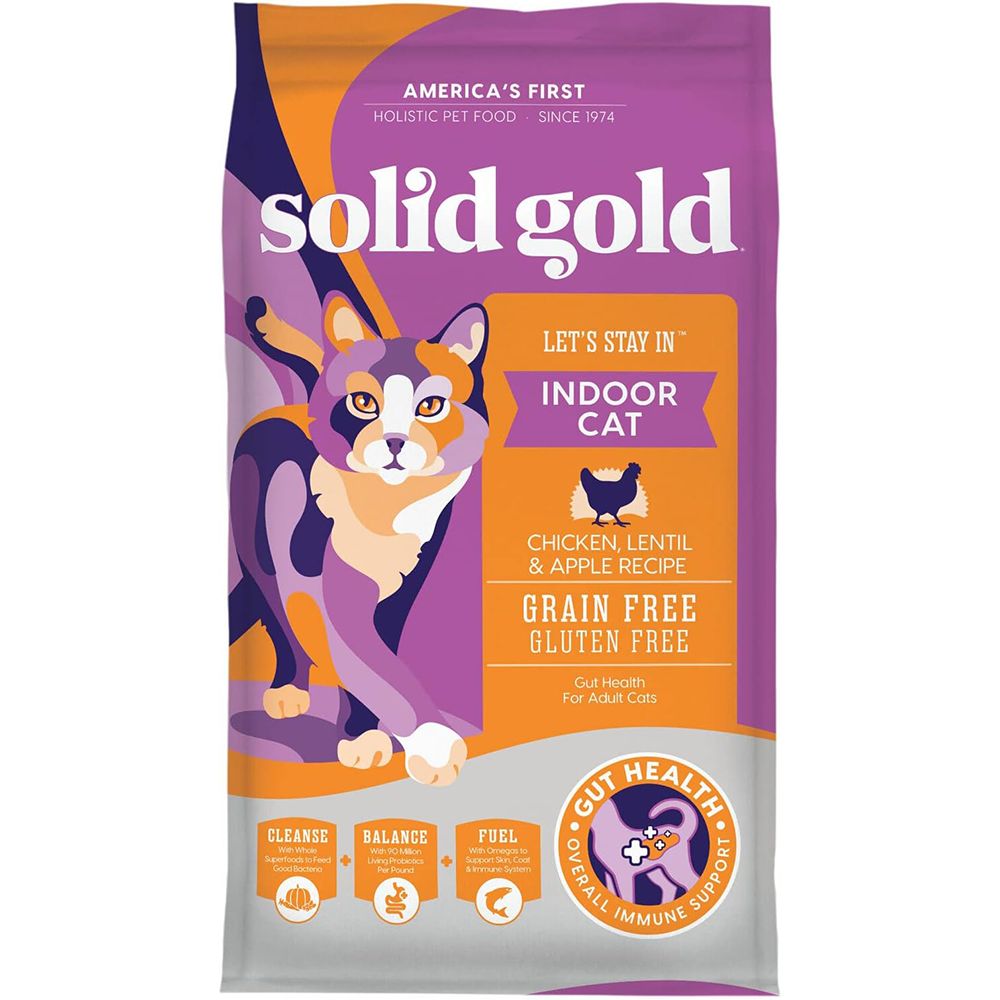 Solid Gold Indoor Cat Food 12lb