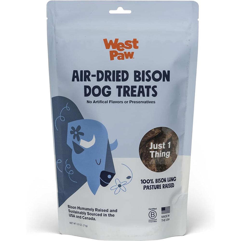 West Paw Air-dried Bison Lung 2.5oz