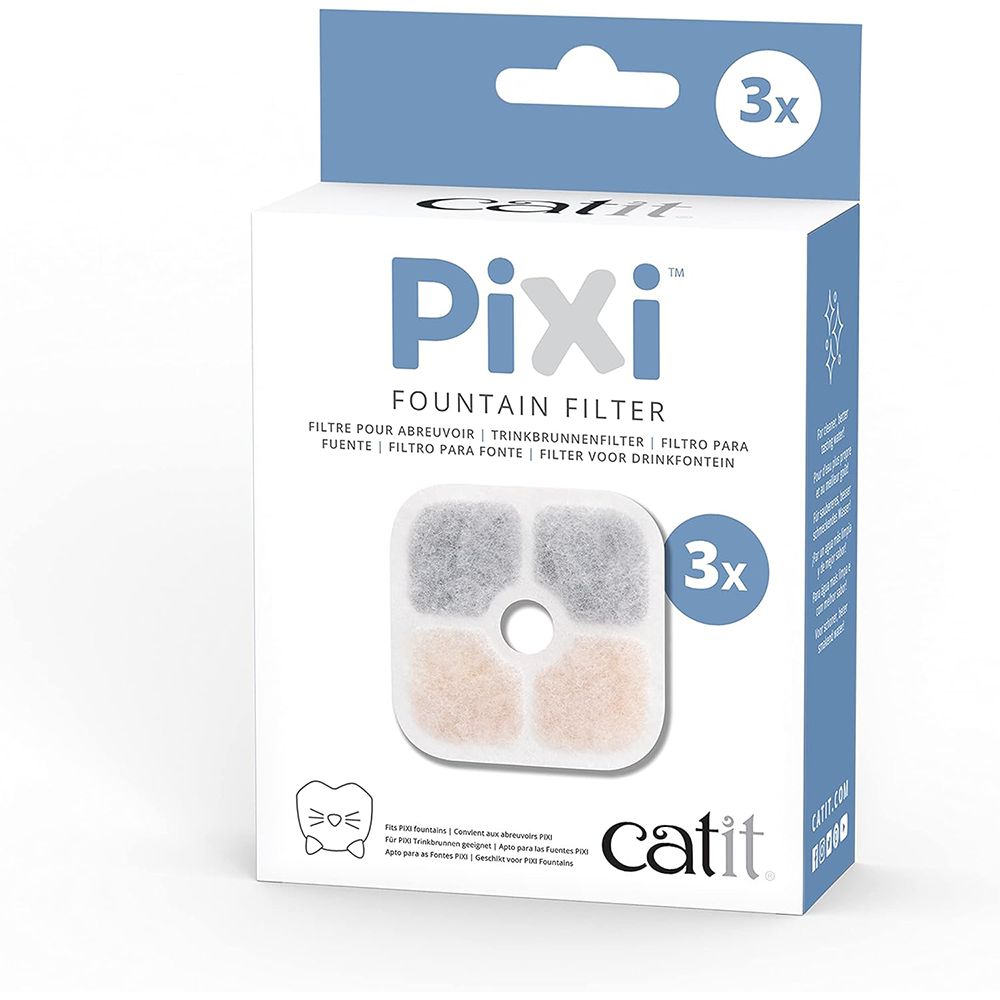 Catit Pixi Fountain Filter Cartridge 3pk