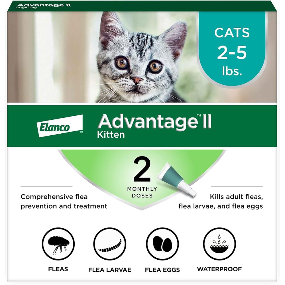 Elanco Advantage II Kitten 2-pack Flea Control