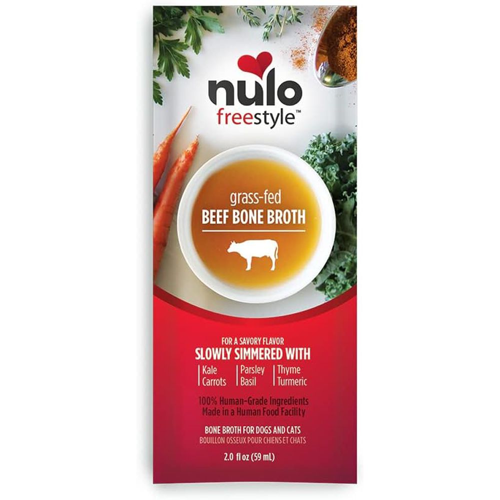 Nulo Bone Broth Beef 2oz each