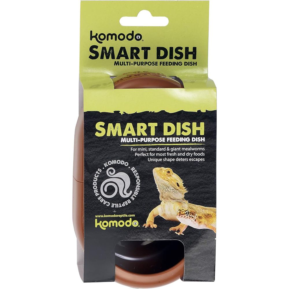 Komodo Smart Dish Multipurpose Feeding Dish for Reptiles