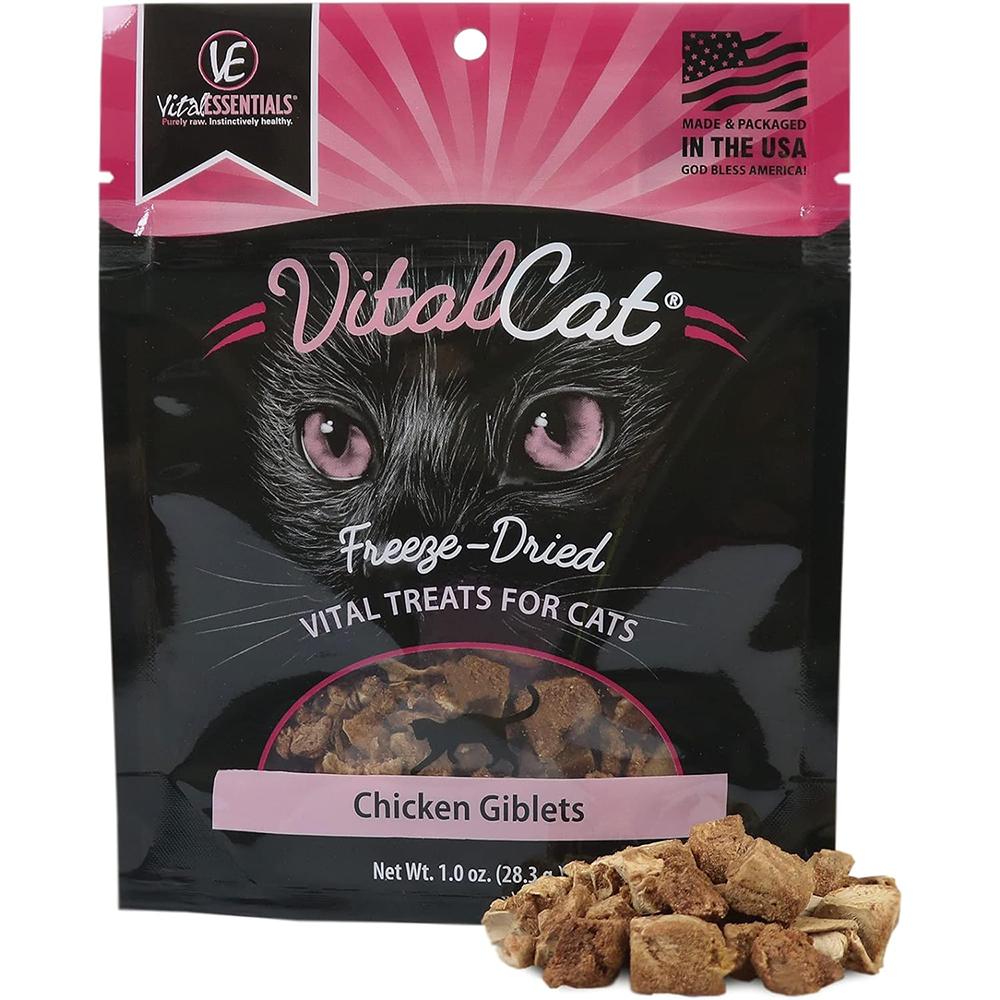 Vital Essentials FD Chicken Giblets Treats for Cats 1oz