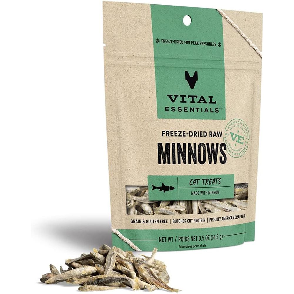 Vital Essentials FD MinnowsTreats for Cats 0.5oz