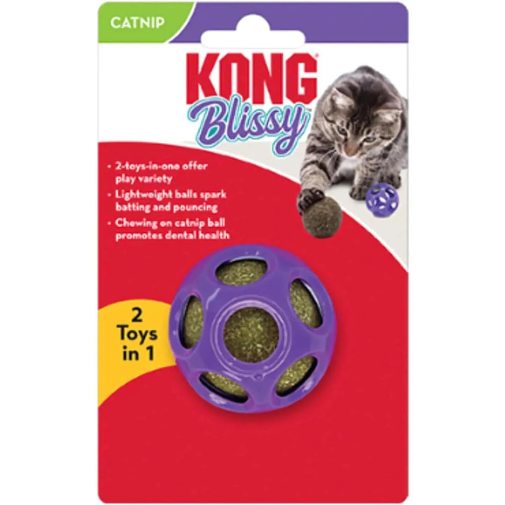 Kong Blissy Moon Ball Catnip Cat Toy
