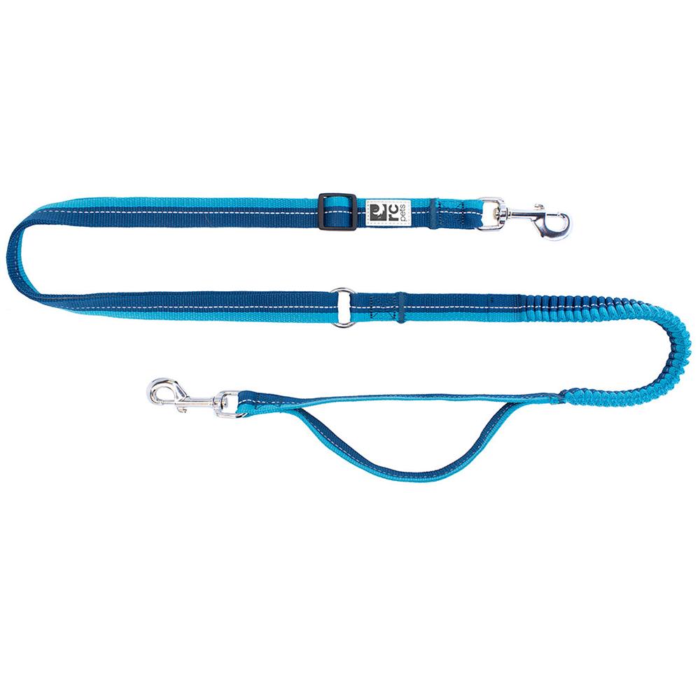Bungee Active Multi-Use Leash Arctic Blue 1-inch wide x 6ft