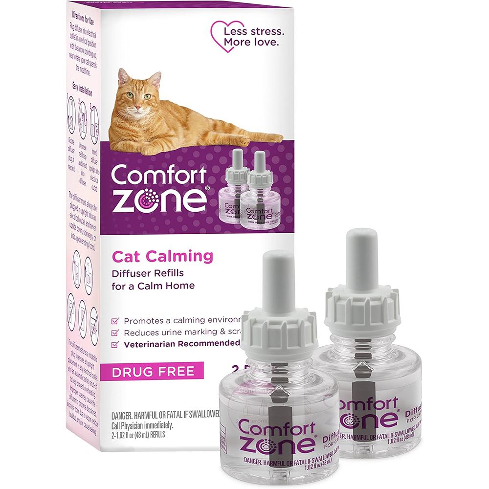 Comfort Zone Cat Pheromone Calming Refill 2Pk