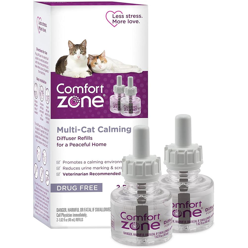 Comfort Zone Multi Cat Pheromone Calming Refill 2Pk