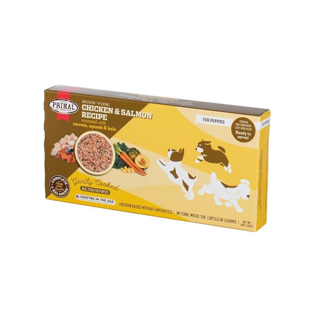 Primal Gently Cooked Puppy Chicken Salmon 8oz