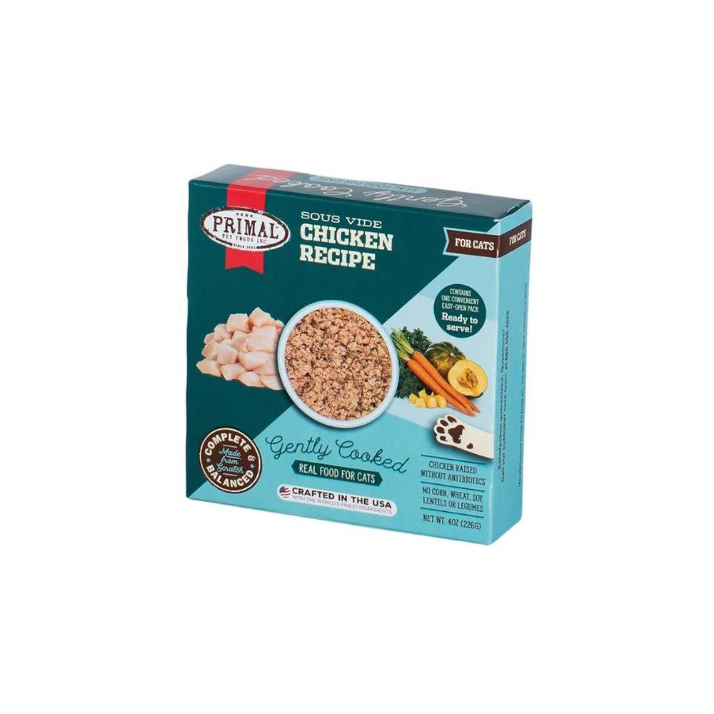 Primal Gently Cooked Cat Chicken 4oz